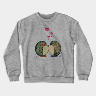 Hedgehogs in love Crewneck Sweatshirt